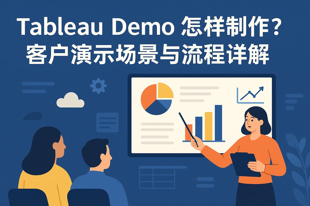 Tableau Demo怎样制作？客户演示场景与流程详解
